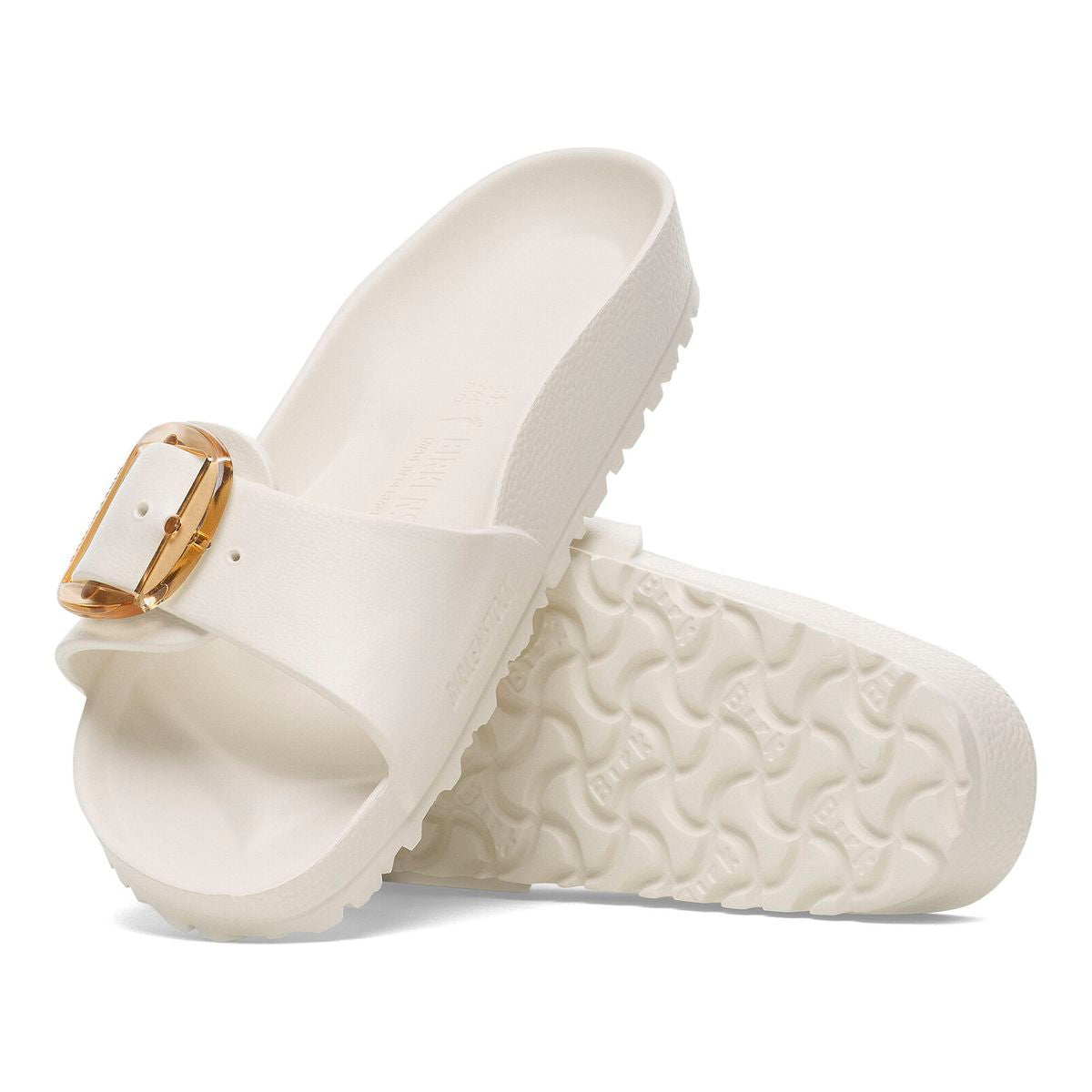 Birkenstock Madrid Big Buckle EVA in Eggshell