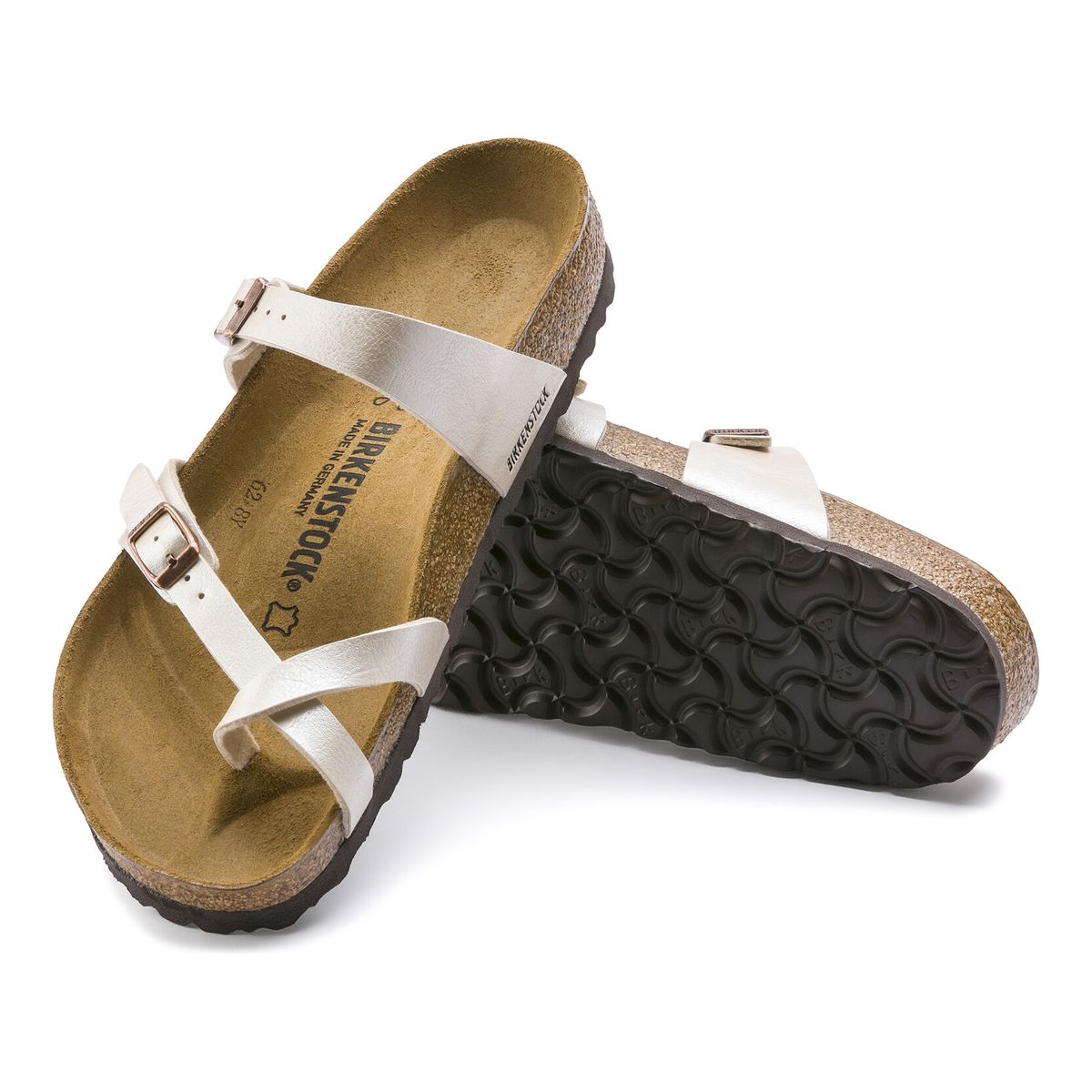 Women's Mayari Birko-Flor in Pearl White