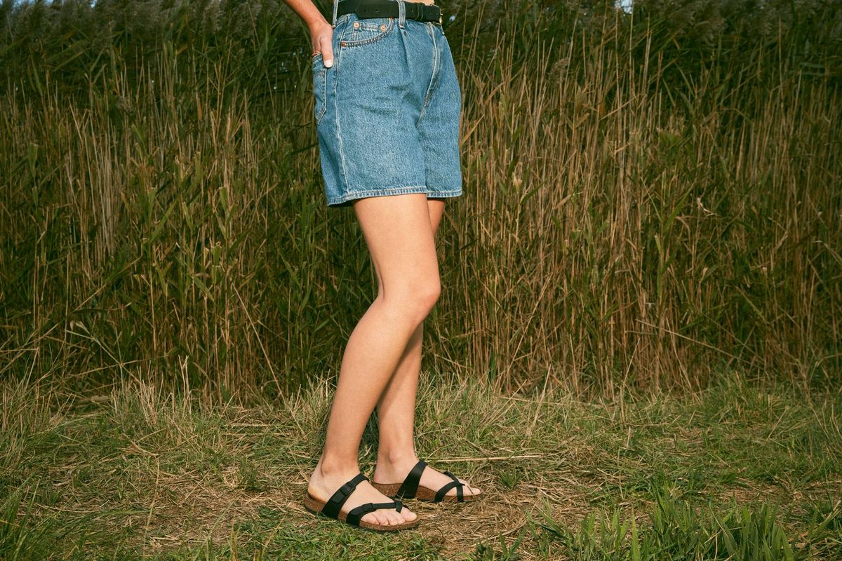 Women's Mayari Birko-Flor Sandal in Black