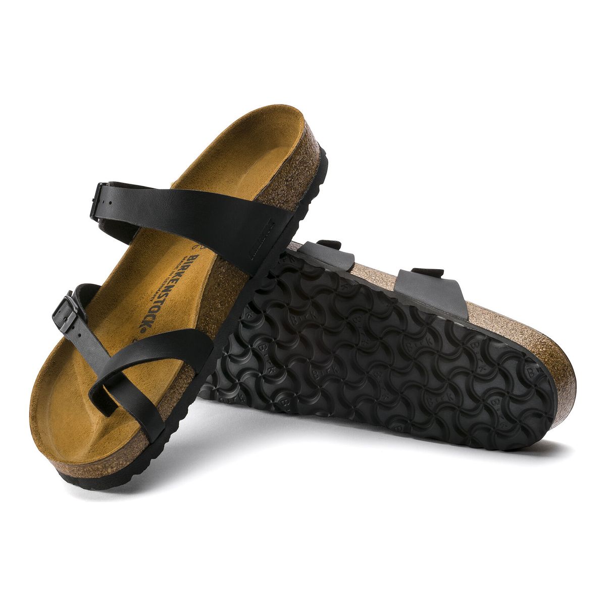 Women's Mayari Birko-Flor Sandal in Black