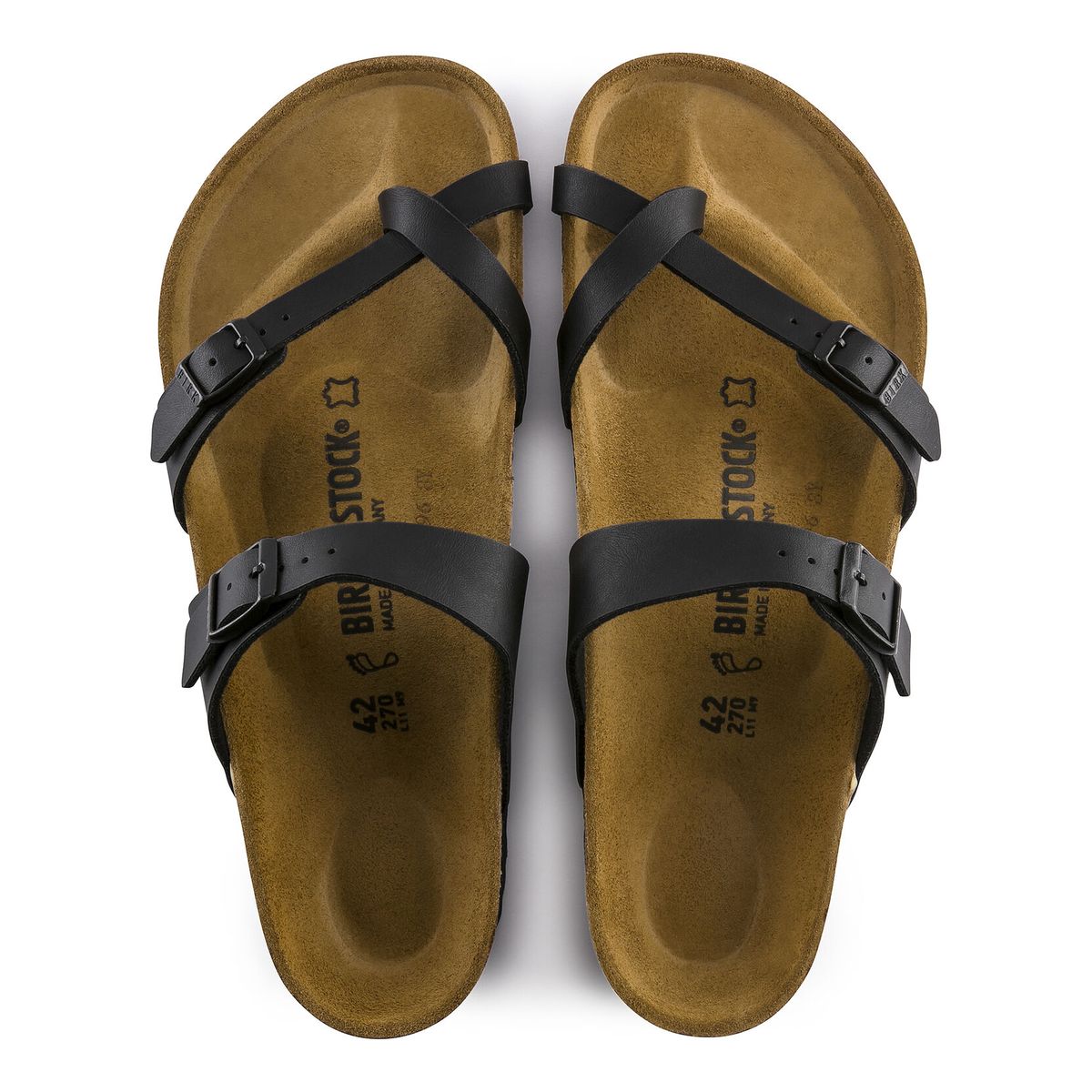 Women's Mayari Birko-Flor Sandal in Black