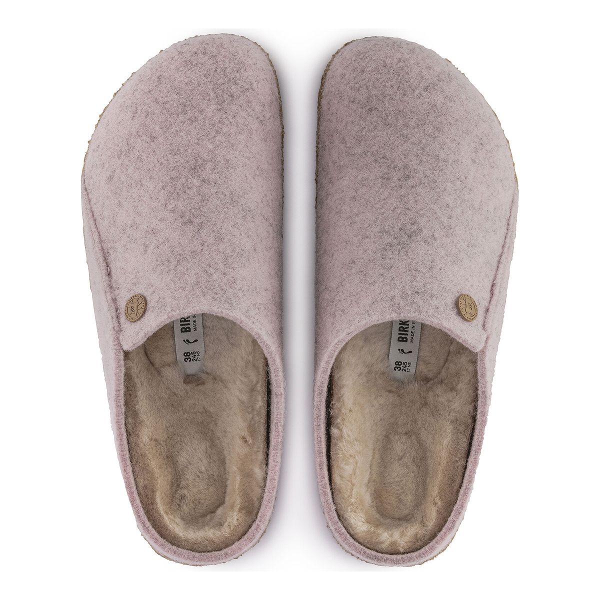 Birkenstock Women's Zermatt Shearling in Light Rose