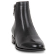 Blondo Carla Women’s Waterproof Boots in smooth leather with double zippers, ultra-suede rosewood lining, leather stack heel, and rubber outsole.In Extra wide fitting for hard to fit feet