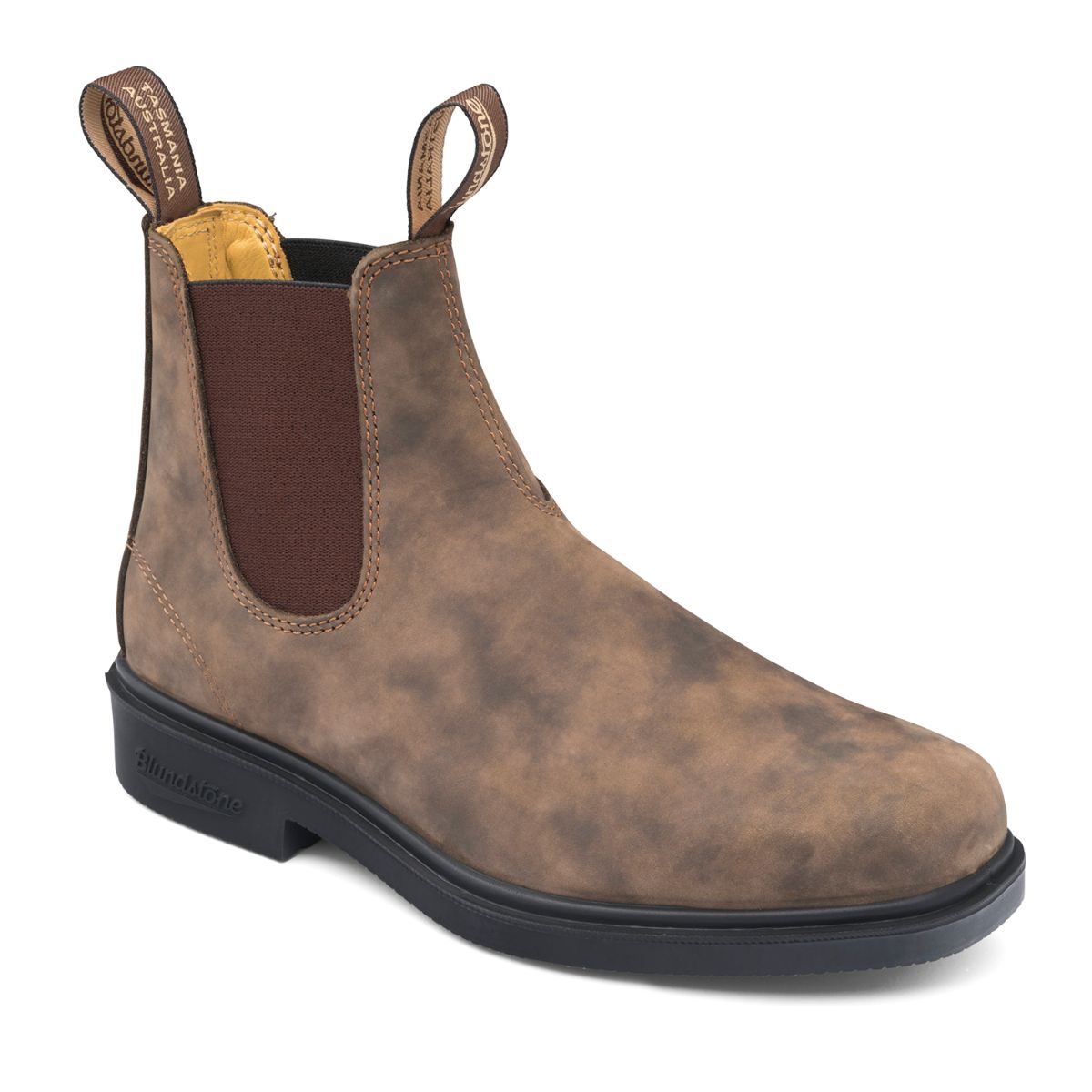 Blundstone 1306 Unisex Dress Boot in Rustic Brown