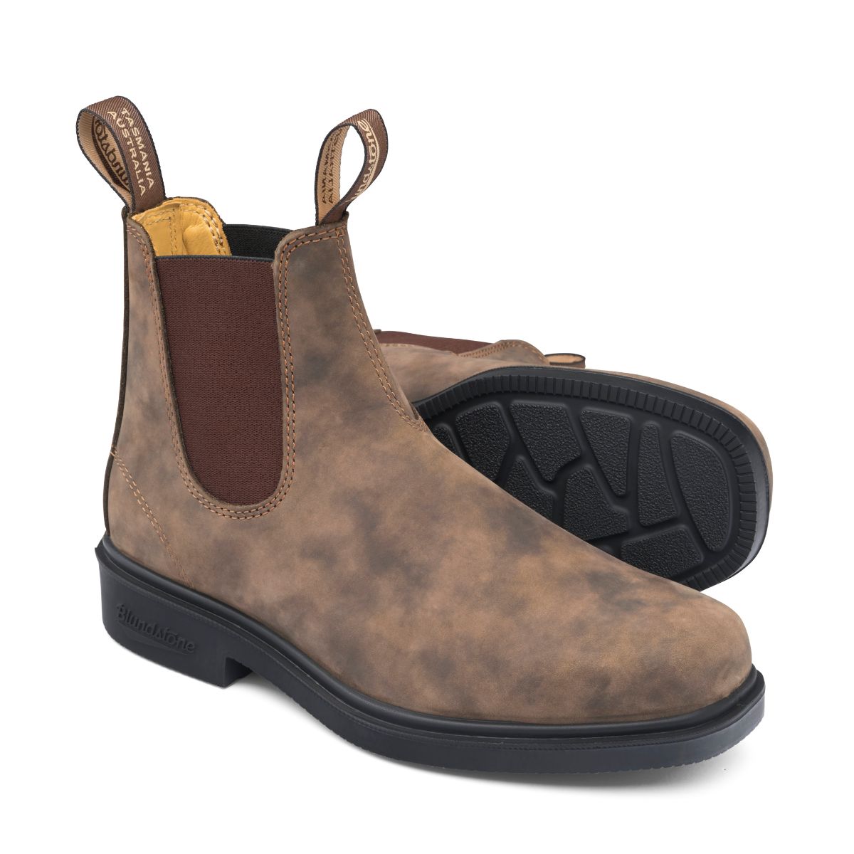 Blundstone 1306 Unisex Dress Boot in Rustic Brown