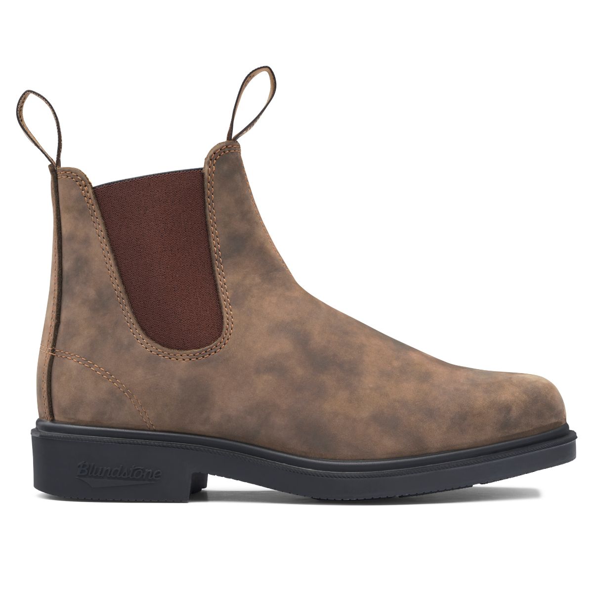 Blundstone 1306 Unisex Dress Boot in Rustic Brown