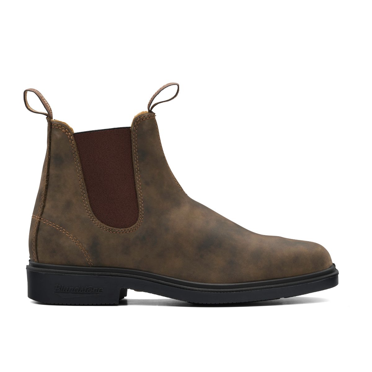 Blundstone 1306 Unisex Dress Boot in Rustic Brown