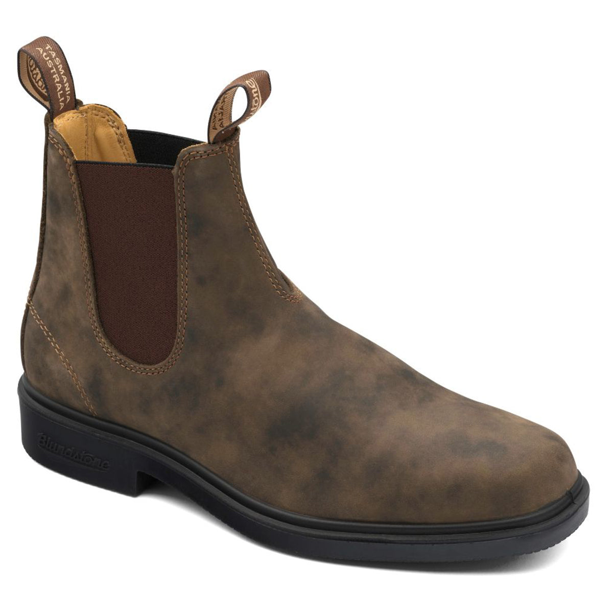Blundstone 1306 Unisex Dress Boot in Rustic Brown