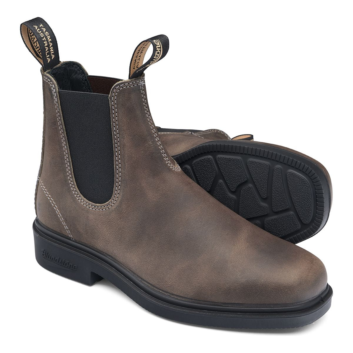 Blundstone 1395 Unisex Dress Chisel Toe Boot in Steel Grey