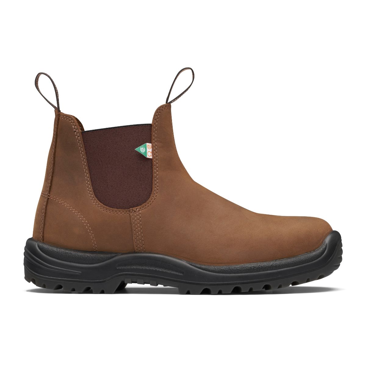Blundstone 164 Work & Safety Unisex Boot in Saddle Brown