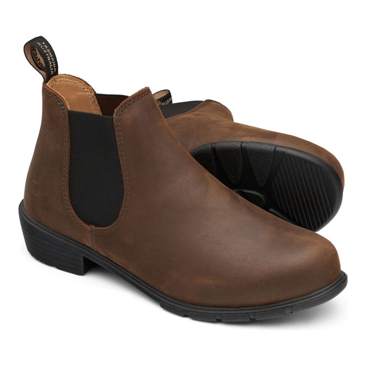 Blundstone 1970 Women's Low Heel Boot in Brown