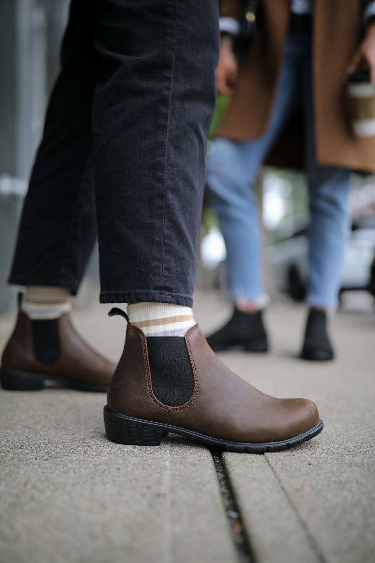 Blundstone 1970 Women's Low Heel Boot in Brown