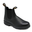 Blundstone 510 The Original Unisex Chelsea Boot in black leather with elastic side panels, steel shank, removable footbed, and lightweight thermo-urethane outsole for everyday wear. Style #510