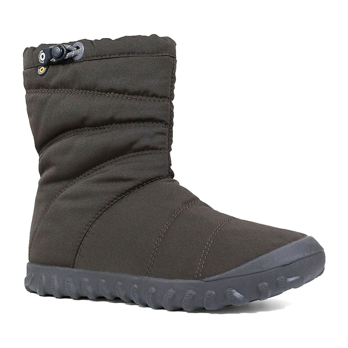 B Puffy Winter Boots Mid Cut