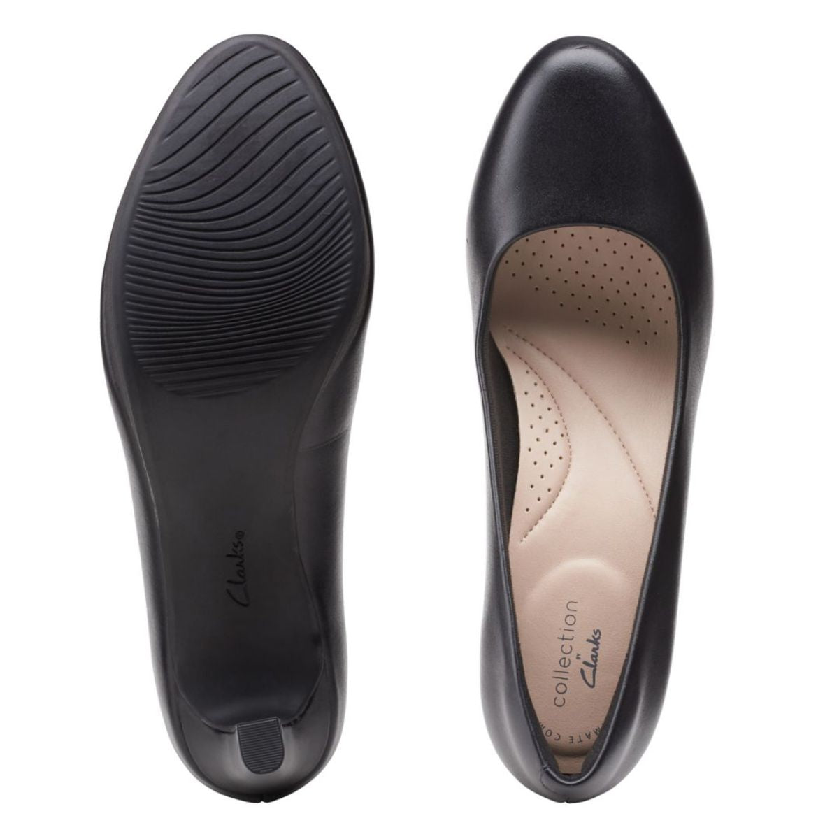 Clarks Ambyr Joy Dress Heels in Black