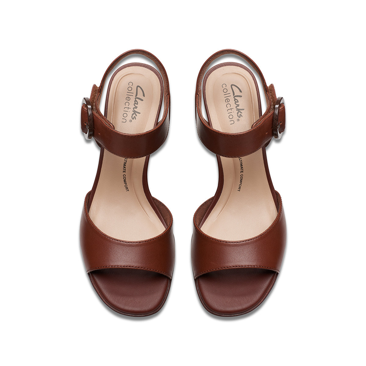 Clarks Ambyrlyn Ruby Women's Block Heel in Brown