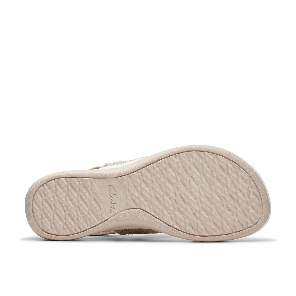 Clarks Arla Stroll Flat Women's Sandals in Beige