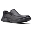 Clarks Men's Bradley Step Black Loafers Comfort Shoes leather. Style #26153159