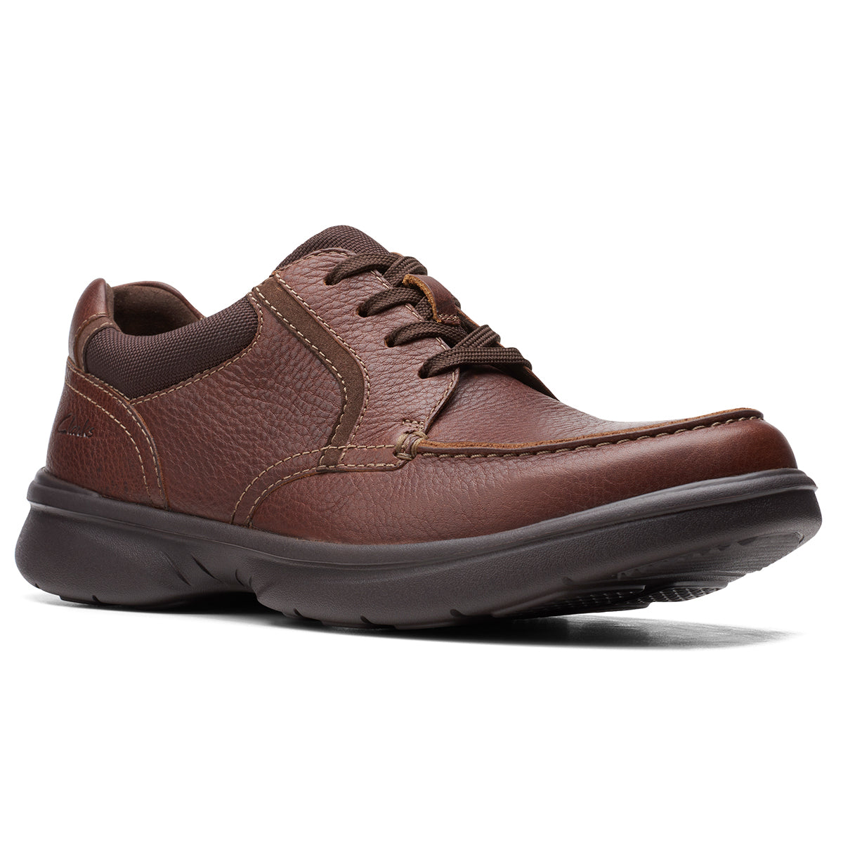 Clarks Bradley Vibe Leather Lace up shoe for Men in Tan Style #26154362