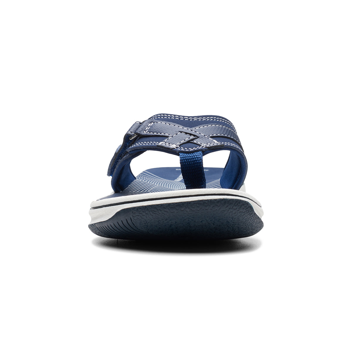 Clarks Breeze Sea Women's Thong Sandals in Navy