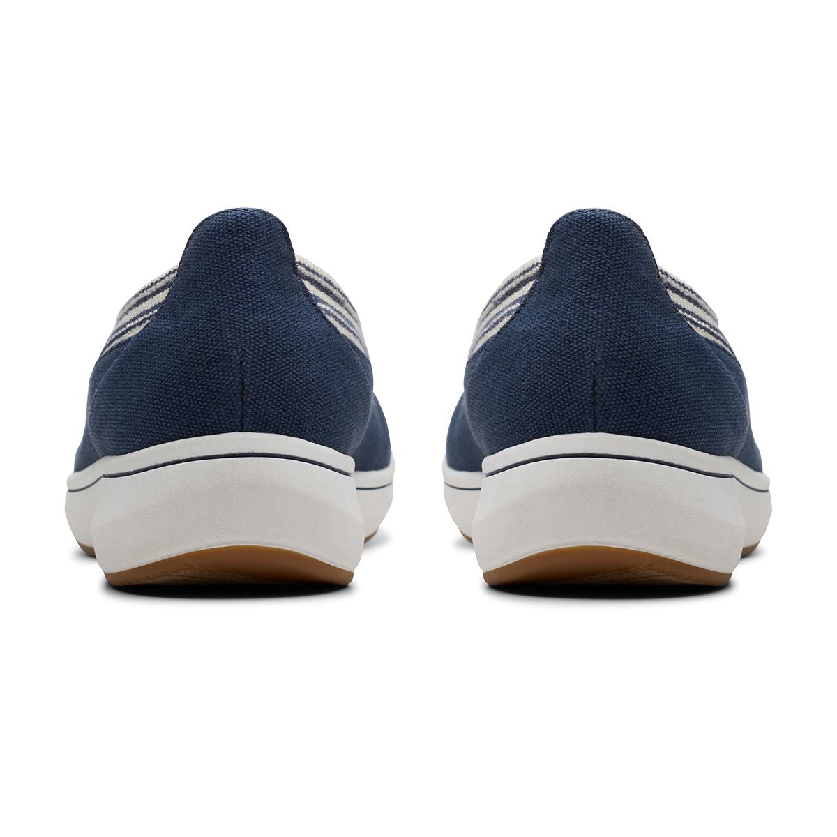 Clarks Women's Breezesky Air Slip On Shoes in Navy