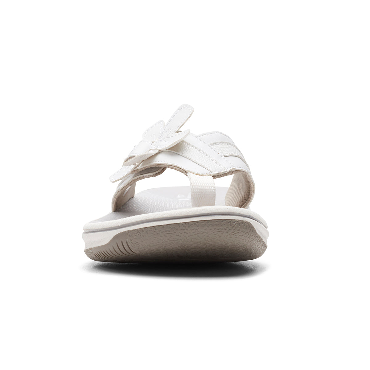 Brinkley Flora Women's Thong Sandals in White