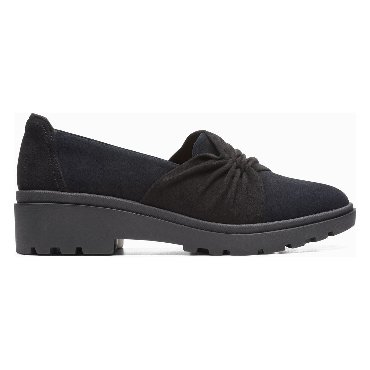 Clarks Calla Style Slip On Women's Loafer in Black
