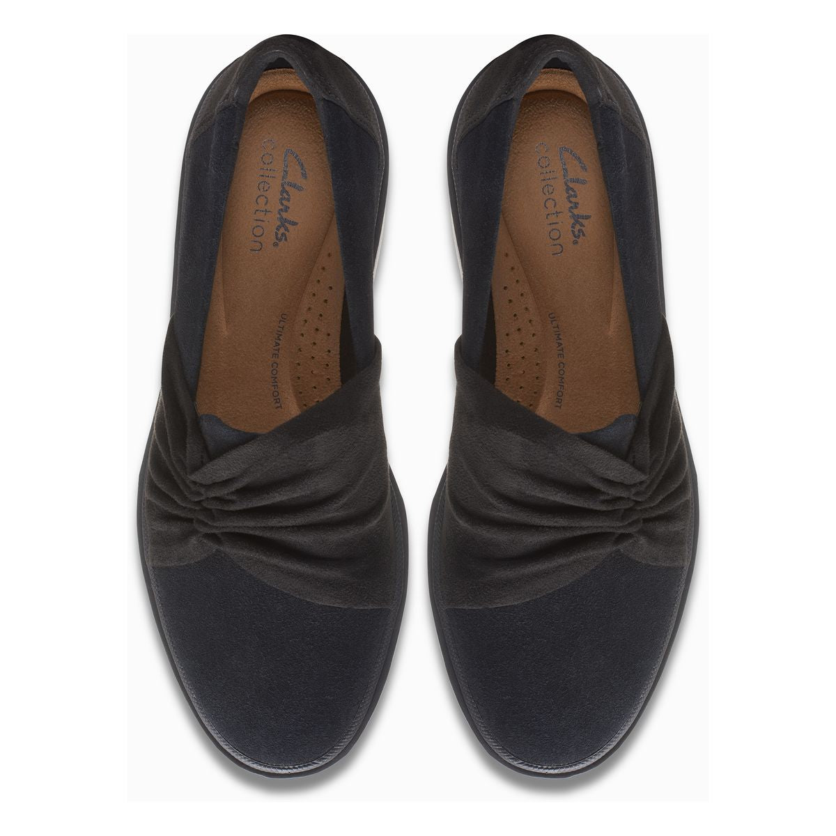 Clarks Calla Style Slip On Women's Loafer in Black