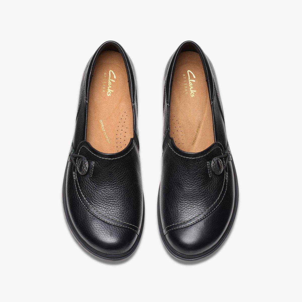 Clarks Certina Ease Women's Slip Ons in Black