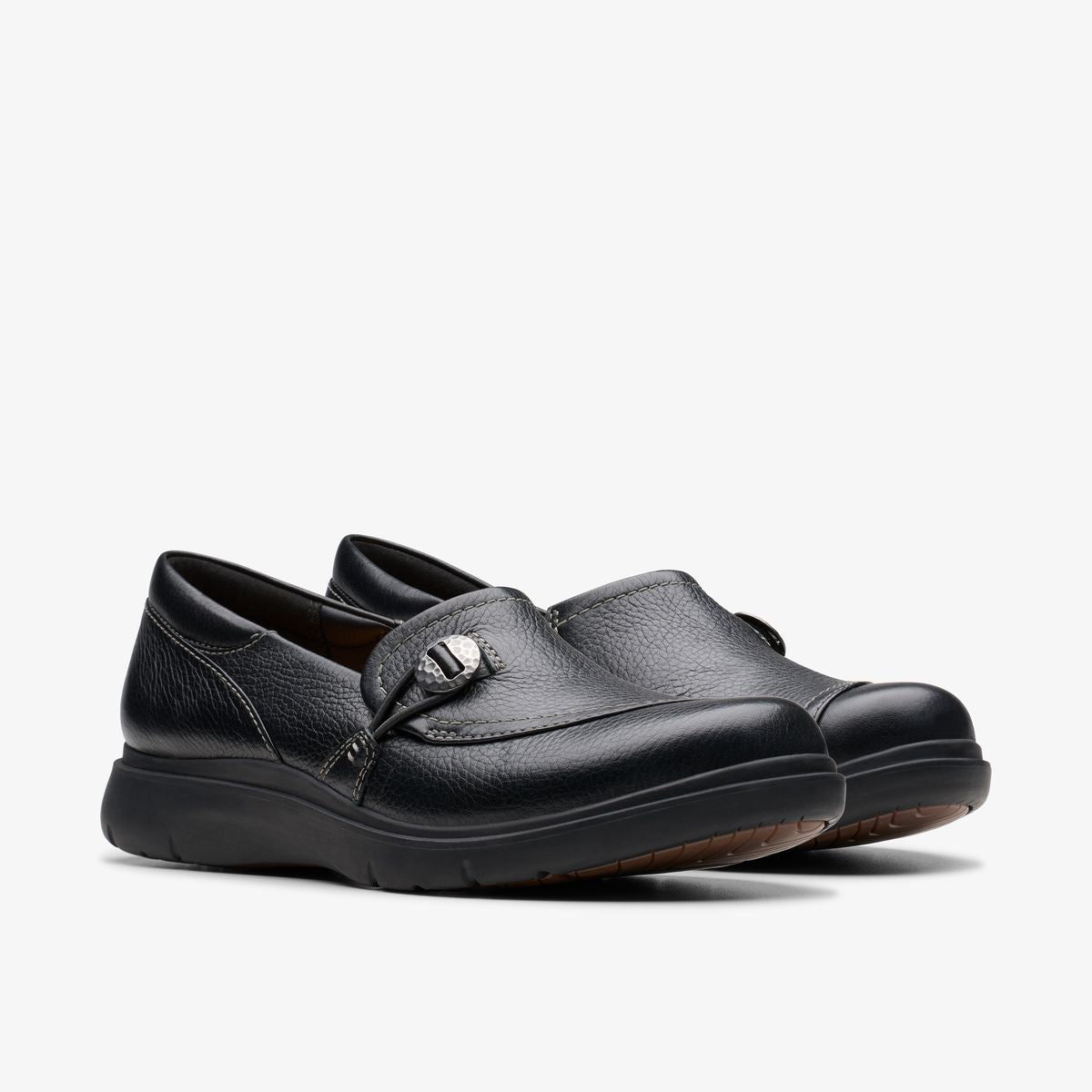 Clarks Certina Ease Women's Slip Ons in Black