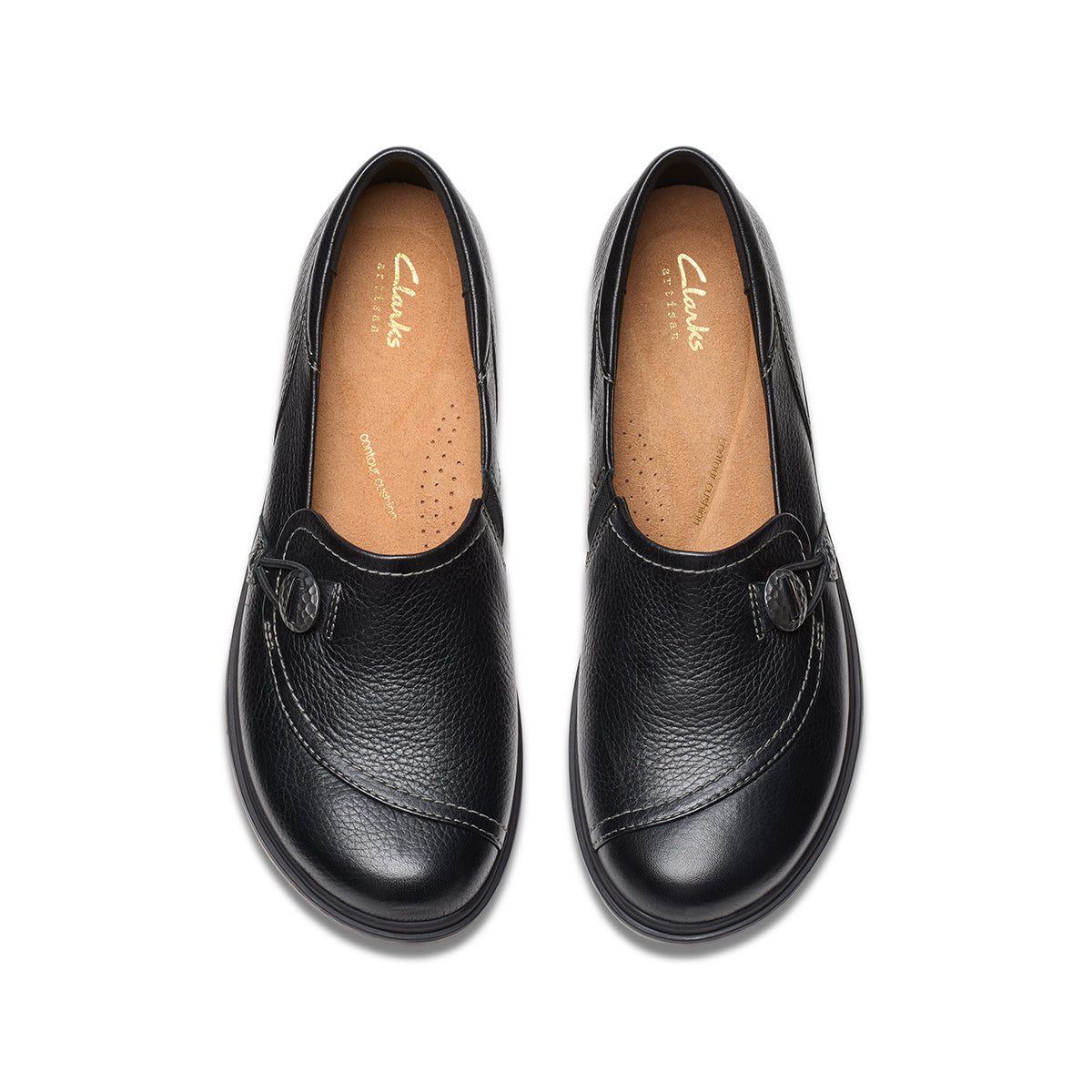 Clarks Certina Ease Women's Slip Ons in Black