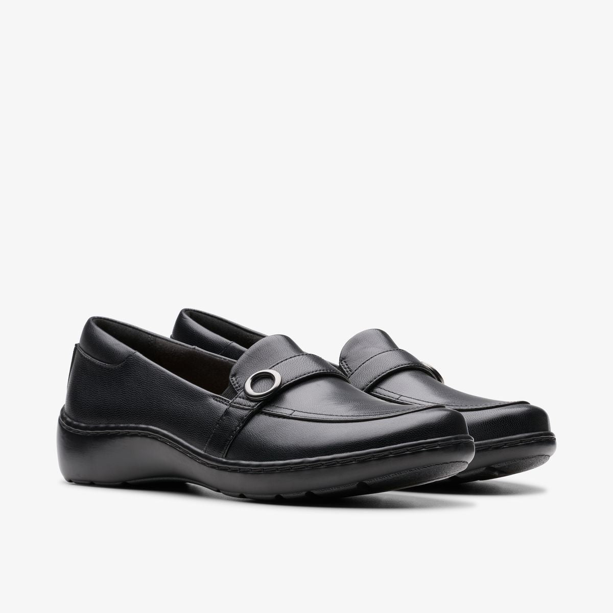 Clarks Cora Amanda Women's Loafer in Black