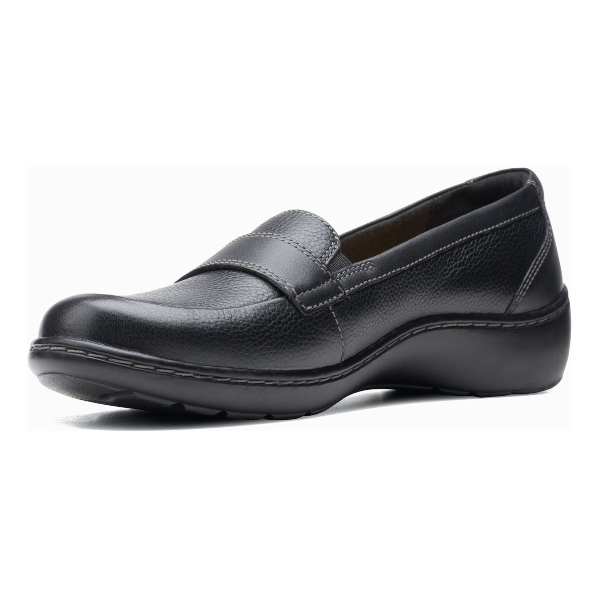 Clarks Cora Daisy Women's Loafer in Black