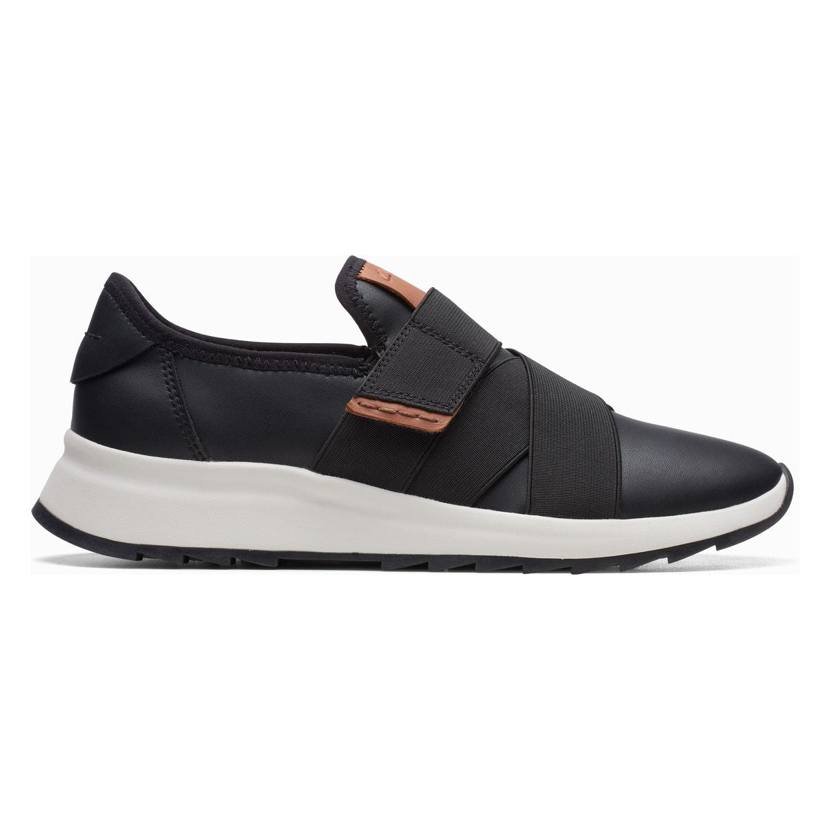 Clarks Dashlite Strap Women's Sneaker in Black
