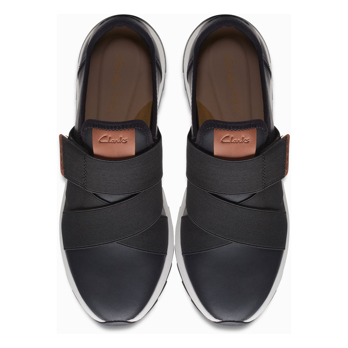 Clarks Dashlite Strap Women's Sneaker in Black