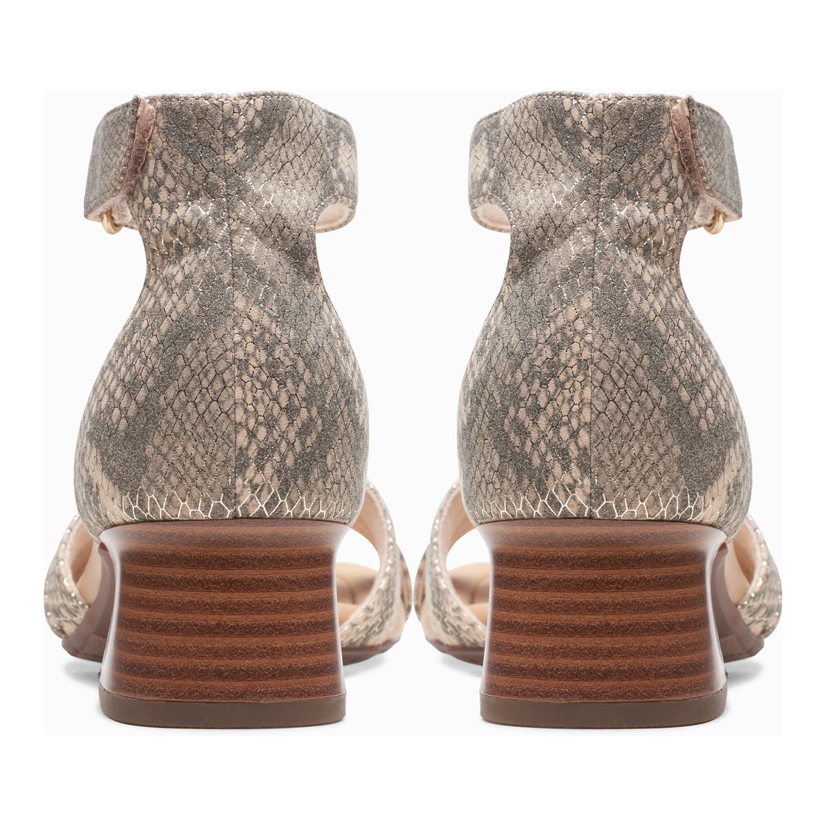 Clarks Desirae Lily Heeled Women's Sandal in Beige