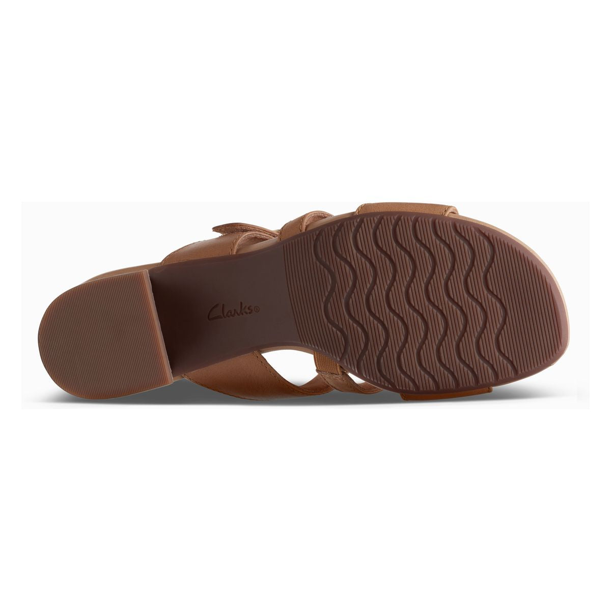 Clarks Desirae Palm Casual Women's Sandal in Tan