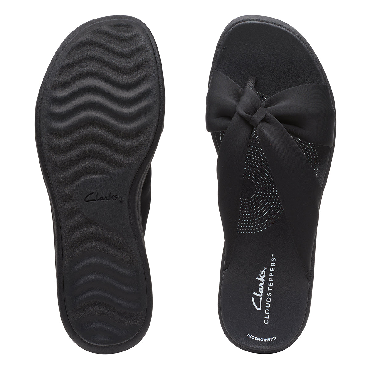 Clarks Women's Drift Ave Wedges in black