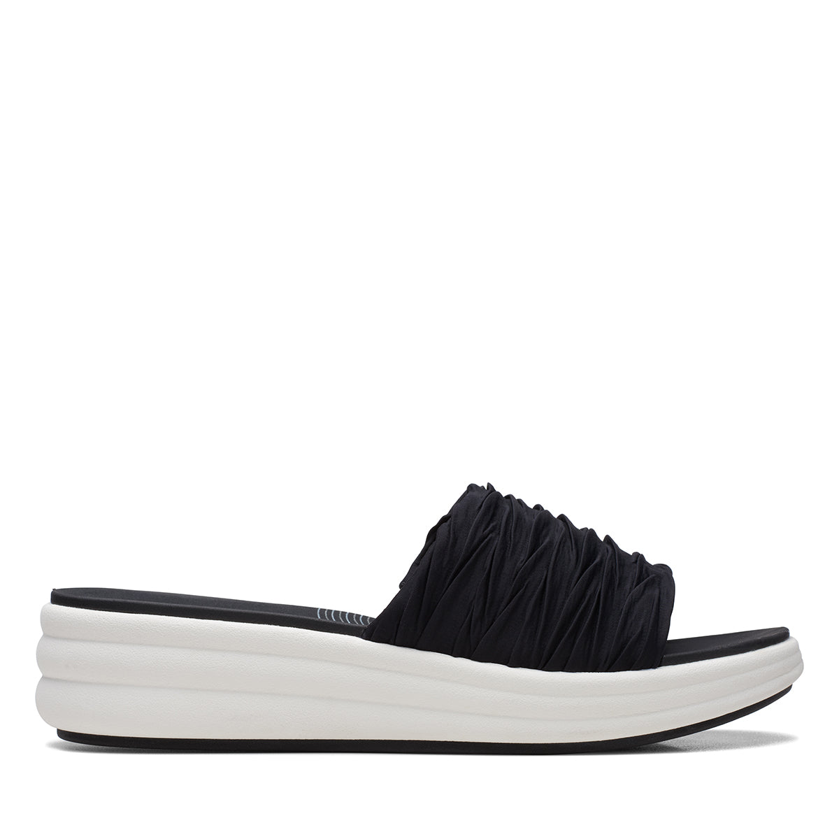 Clarks Women's Drift Petal Wedges in Black