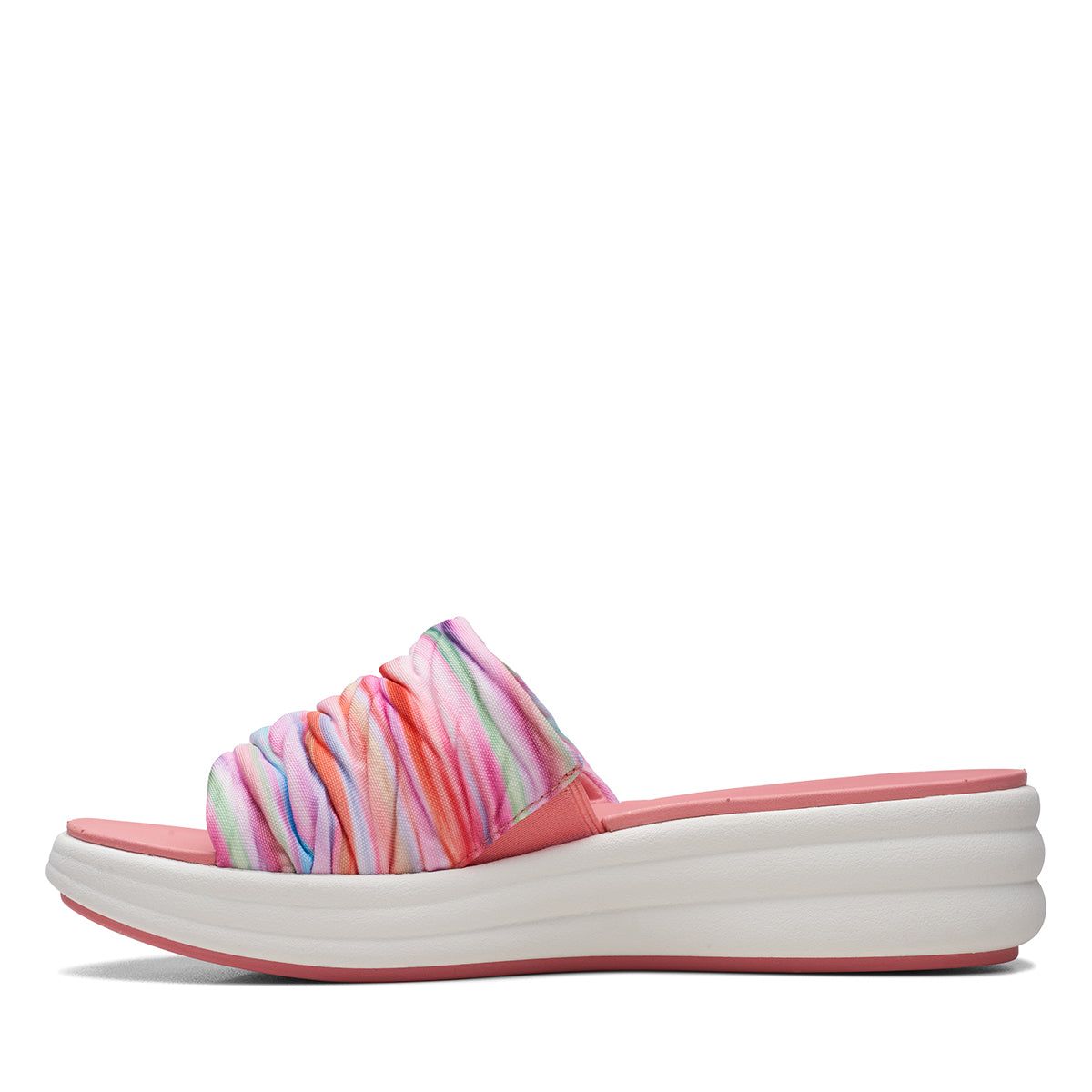 Clarks Women's Drift Petal Multicolour Wedges