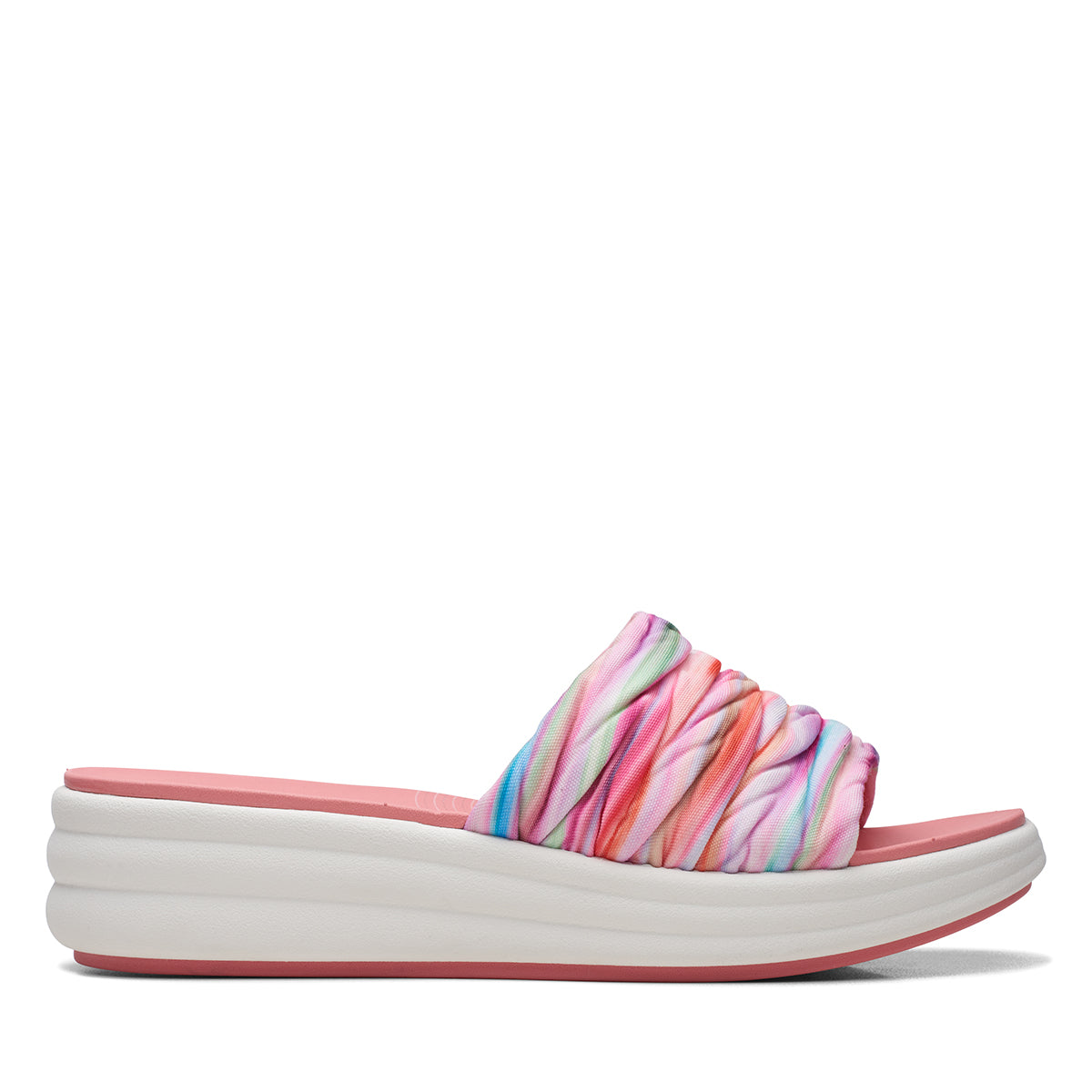 Clarks Women's Drift Petal Multicolour Wedges