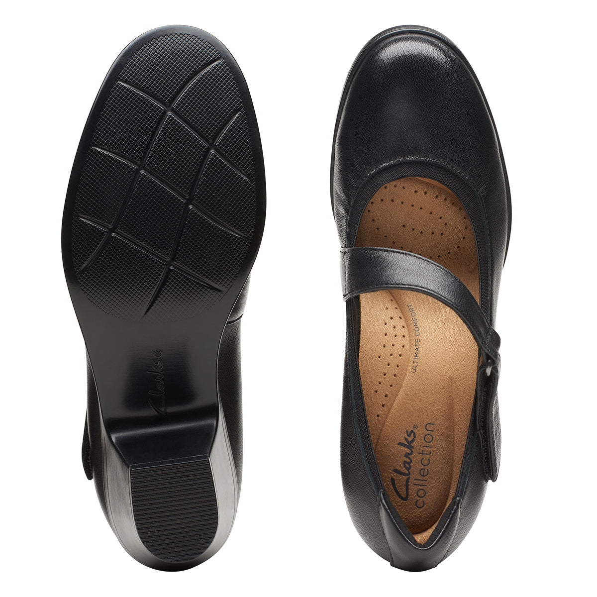 Clarks Emily 2 Mabel Mary Jane Pump in Black