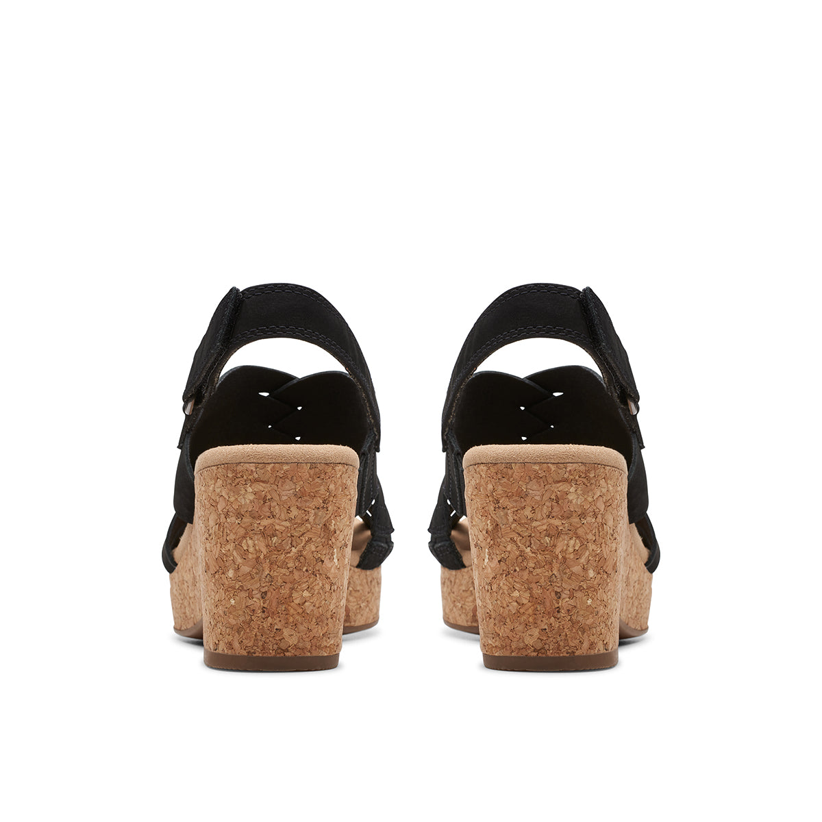 Clarks Giselle Ivy Women's Wedge Sandals in Black
