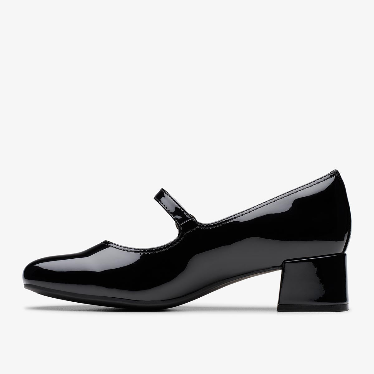 Clarks Women's Iridessa Rae in Black Patent