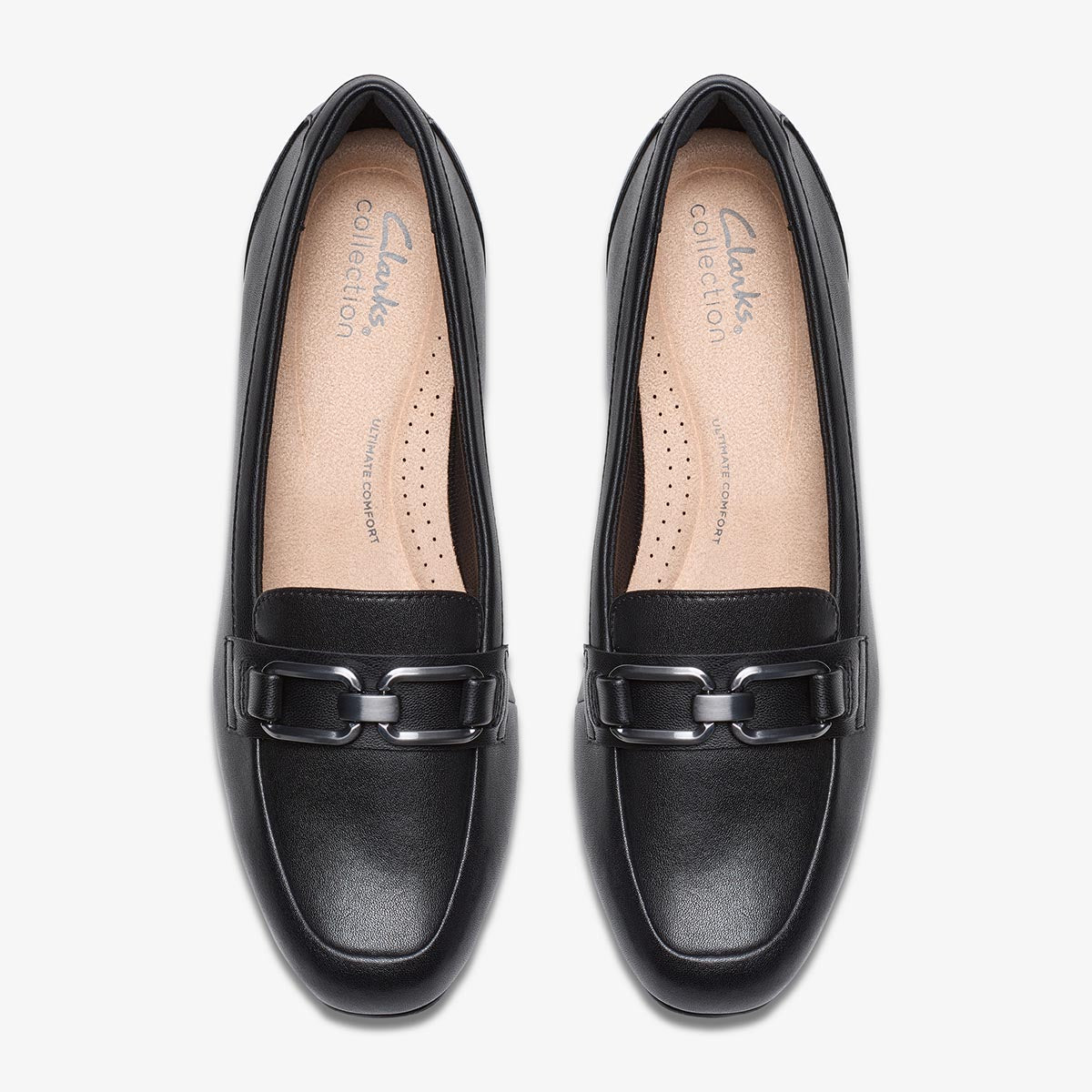 Clarks Juliet Echo Women's Loafers in Black