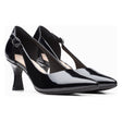 Clarks Kataleyna Rae Women's Dress Heel in Black. Sleek black strappy heels, buckle closure Style #26171228
