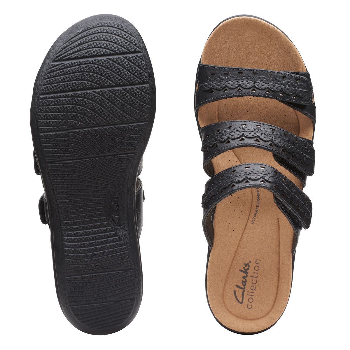 Clarks Laurieann Cove Women's Casual Sandals in Black