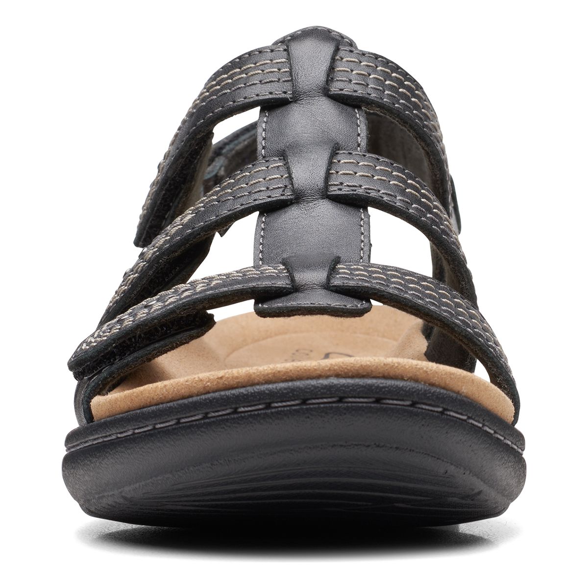 Clarks Laurieann Women's Velcro Sandals in Black