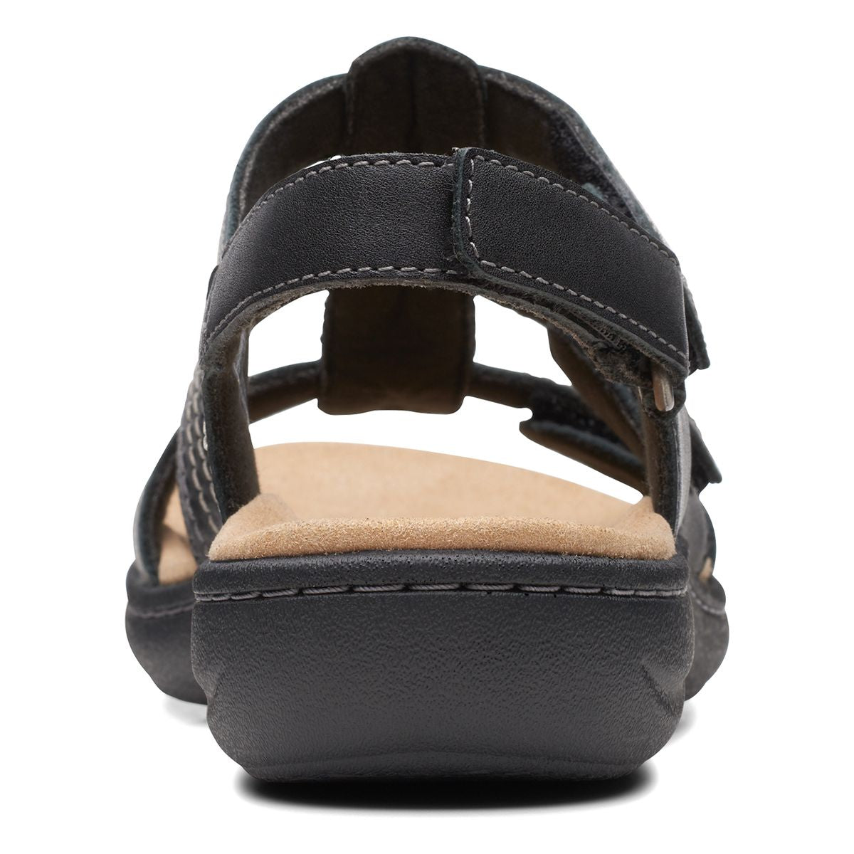 Clarks Laurieann Women's Velcro Sandals in Black