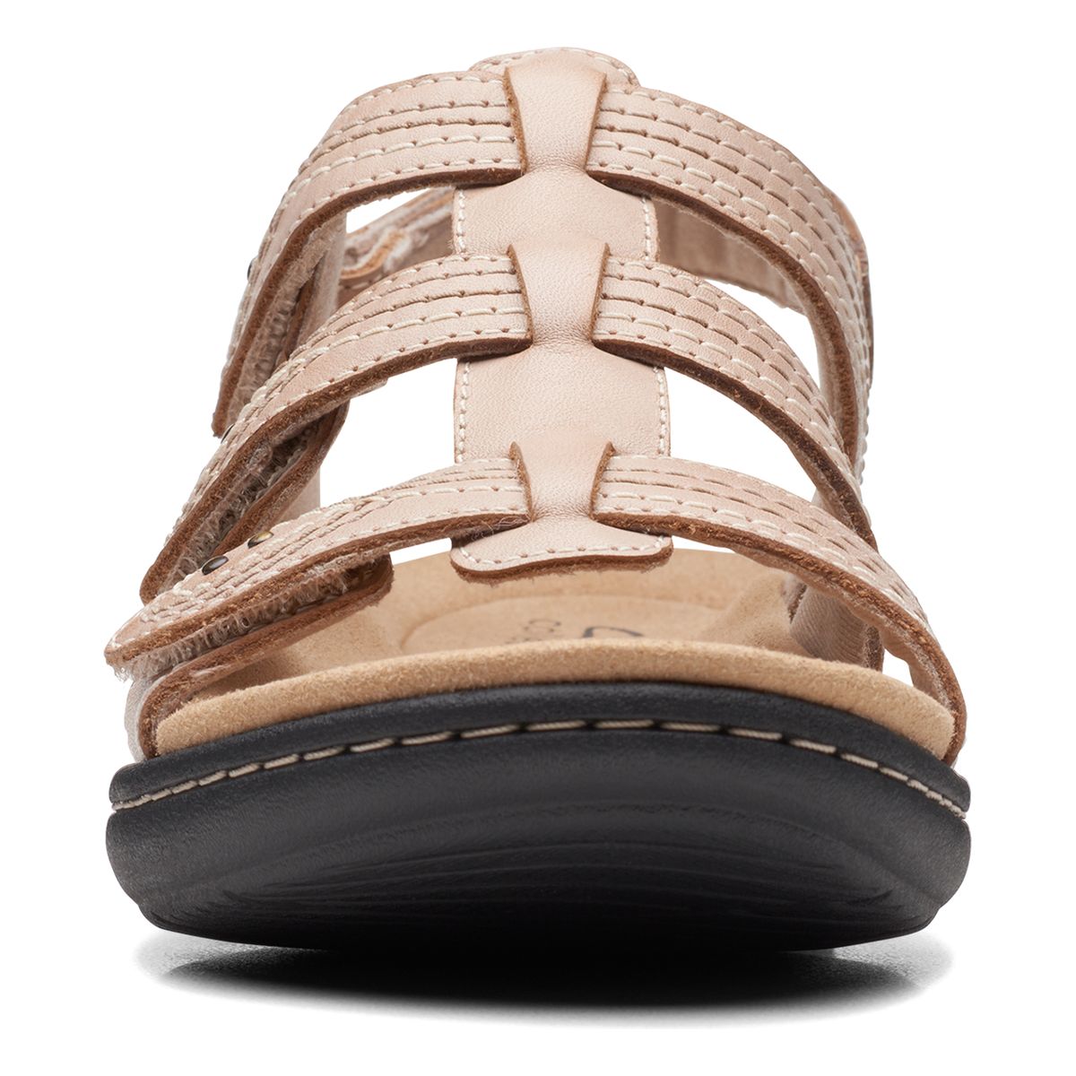 Clarks Laurieann Women's Velcro Sandals in Sand